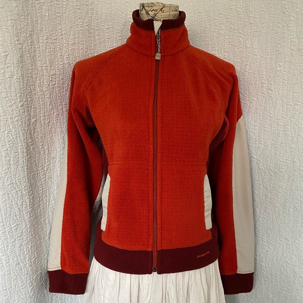 Patagonia Zip Up Fleece  Color Block  Jacket
